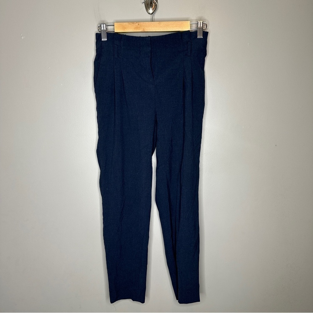 Loft elastic waist ankle trousers